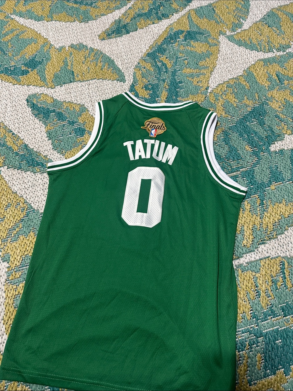 Nike Green Boston #0 Basketball Jersey